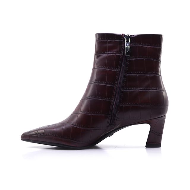 Γυναικεία Μποτάκια Tamaris 25384 Μπορντό EcoLeather image - 2