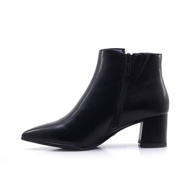 Γυναικεία Mποτάκια Tamaris 25023 Μαύρο EcoLeather image - 2